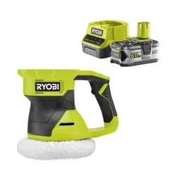 Polerka RYOBI RBP18150-0 + Akumulator RYOBI RC18120-150 5Ah 18V + Ładowarka