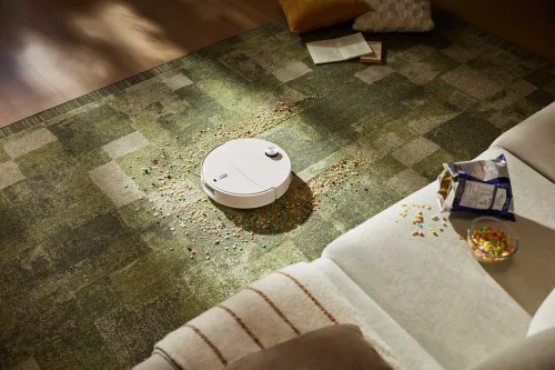 Robot sprzątający Roborock Qrevo Edge 2 Funkcja mopowania Stacja oczyszczająca Tworzenie mapy pomieszczenia Funkcje AI Biały