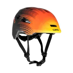 Kask rowerowy dziecięcy Giro Scamp II Jr matte orange towers