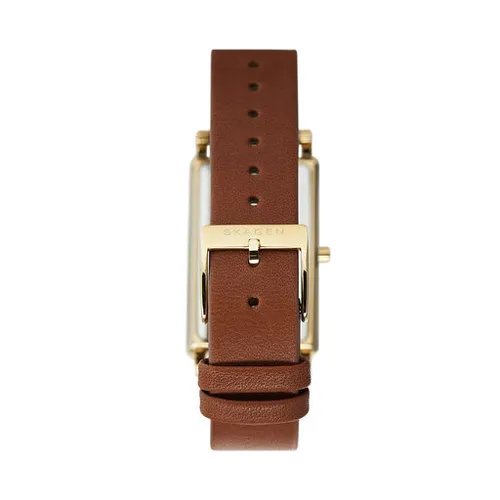 Skagen Hagen Skw3097 Gold / Brown Saati