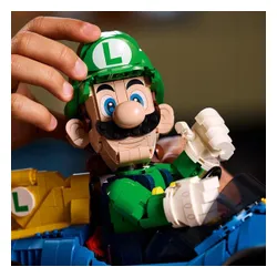 LEGO Super Mario 72050 Mario Kart - Luigi i Mach 8, zestaw klocków 18+