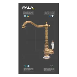 Bateria FALA Retro 4 75833 Brązowy