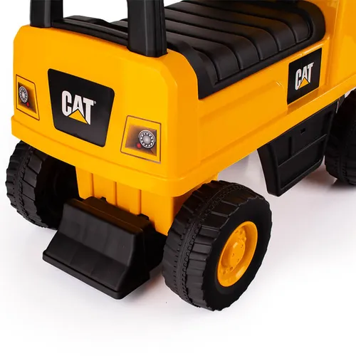 Jeździk Koparka CAT z łyżką jeździdełko dla dziecka pojazd 12M+ Licencja