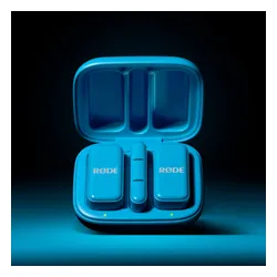 System bezprzewodowy RODE Wireless Micro USB-C Dookólny Niebieski