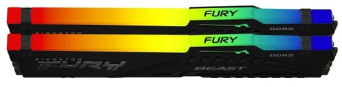 Pamięć RAM Kingston FURY Beast DDR5 RGB 16GB (2 x 8GB) 5600 CL40