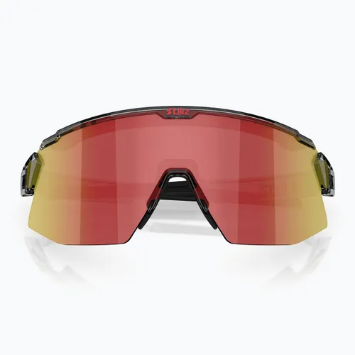 Okulary przeciwsłoneczne Bliz Breeze transparent dark grey/brown red multi