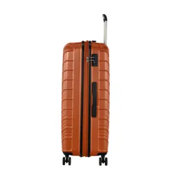 American Tourister SPEEDSTAR-copper orange'ın geniş genişletilebilir valizi