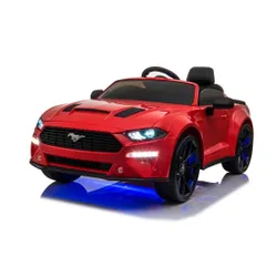 Auto Na Akumulator Dla Dziecka Ford Mustang Gt Drift Sx2038 2X200W LED Pilot Skóra MP3