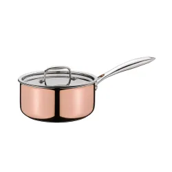 SPRING Culinox 2,7 l - rondel miedziany z pokrywką