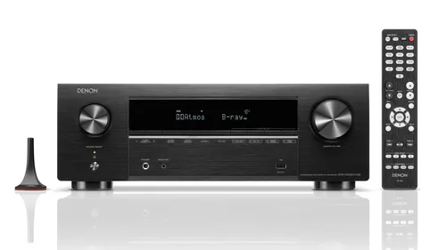 Ресивер Denon AVR-X1800H DAB 7.2-канальный Dolby Atmos DTS X Wi-Fi Bluetooth AirPlay черный