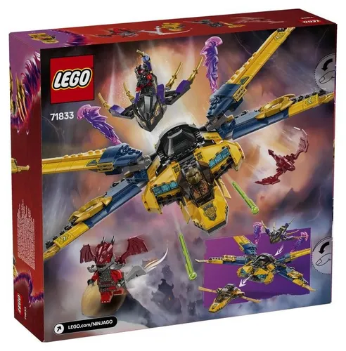 LEGO Ninjago 71833 Штормовой суперджет Раса и Арин