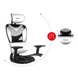 Fotel HUZARO Combat 8.0 Biały