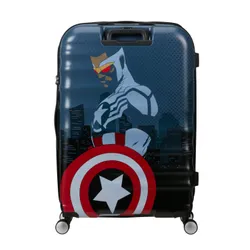 Большой чемодан American Tourister Wavebreaker Disney Marvel - Captain America