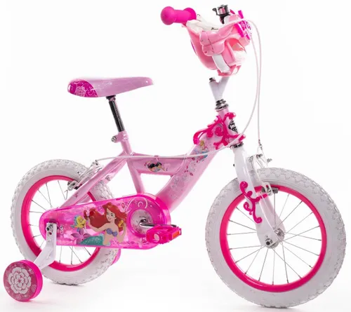 Rower dziecięcy HUFFY Disney Princess 14 cali dla dziewczynki Różowy