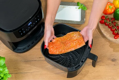 Air Fryer Frytkownica beztłuszczowa GÖTZE & JENSEN AF610K 6l 8 automatycznych programów