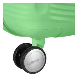 Большой расширяемый чемодан American Tourister Soundbox-spring green