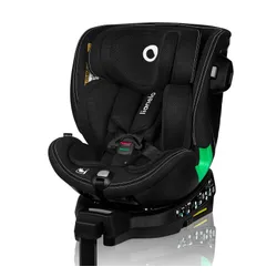 Fotelik samochodowy LIONELO Harmony i-Size 40-150 cm (0-36 kg) Czarny