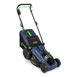 Kosiarka akumulatorowa WUBER W04803 43 cm, 6 Ah, 20 V, silnik bezszczotkowy, kosz 52L, 2 akumulatory 6 Ah