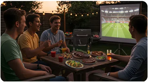 Grill węglowy ogrodowy Berdsen BD-892 żeliwny ruszt z pokrywą termometr + pokrowiec