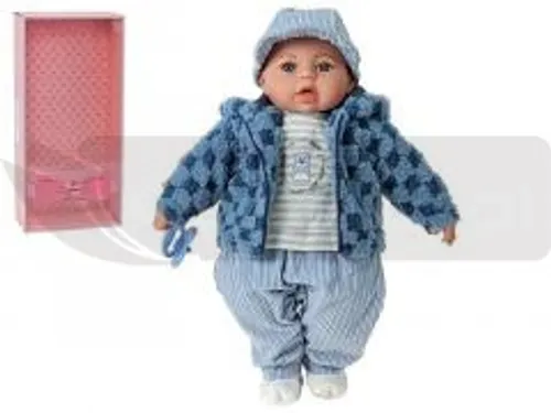 Lalka bobas śpiewa i mówi po polsku 45cm