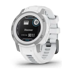 Смарт-часы Garmin Instinct 2s Solar Surf 40mm GPS серый / белый