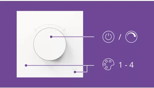 Włącznik WiZ ze ściemniaczem Smart Dial Switch