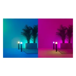 Lampa stojąca WiZ ogrodowa Bollard 4,8W Czarny