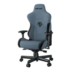 Fotel Anda Seat T-Pro 2 XL Gamingowy do 200kg Tkanina Niebieski