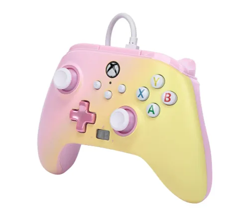 Pad PowerA Enhanced Pink Lemonade do Xbox Series X/S, Xbox One, PC Przewodowy