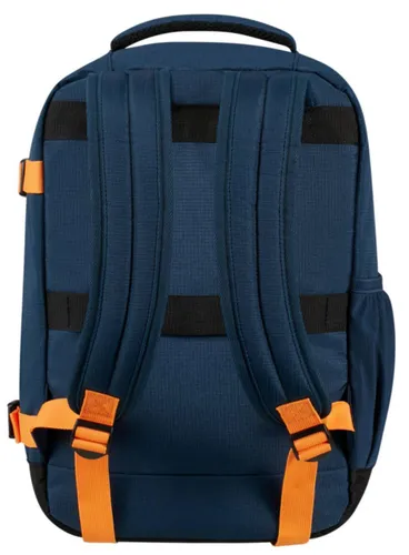 Рюкзак American Tourister Take2Cabin S - темно-синий/радужно-оранжевый