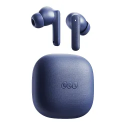 Słuchawki bezprzewodowe QCY Buds T43 Dokanałowe Bluetooth 5.3 Niebieski