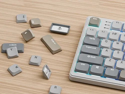 Klawiatura ROYAL KLUDGE RK N80 Pearly Dawn Brown Switch