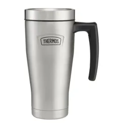 Kubek termiczny z uchwytem Thermos Icon Mug 0,47 l - matte stainless steel