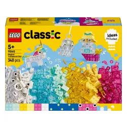 LEGO Classic 11040 Magiczny zestaw z przezroczystymi klockami