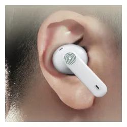 Słuchawki bezprzewodowe Manta TWS Rytmo Bluetooth 5.3 Biały
