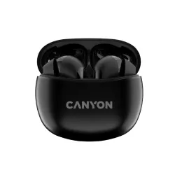 Słuchawki bezprzewodowe Canyon TWS-5 Dokanałowe Bluetooth 5.2 Czarny