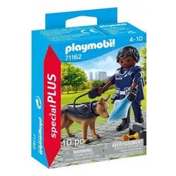 PLAYMOBIL 71162 POLICJANT Z PSEM TROPIĄCYM