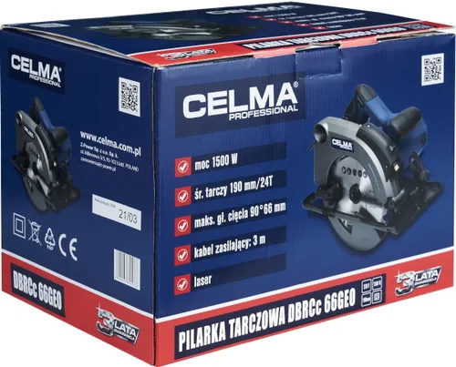 Pilarka tarczowa CELMA PROFESSIONAL DBRCc 66GEO