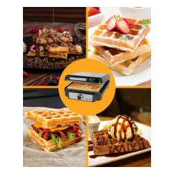 Gofrownica ProfiCook PC-WA 1241 1200W Regulacja temperatury