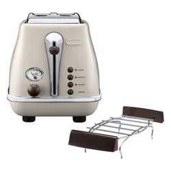Toster DELONGHI Icona Vintage CTOV2103.BG Beżowy