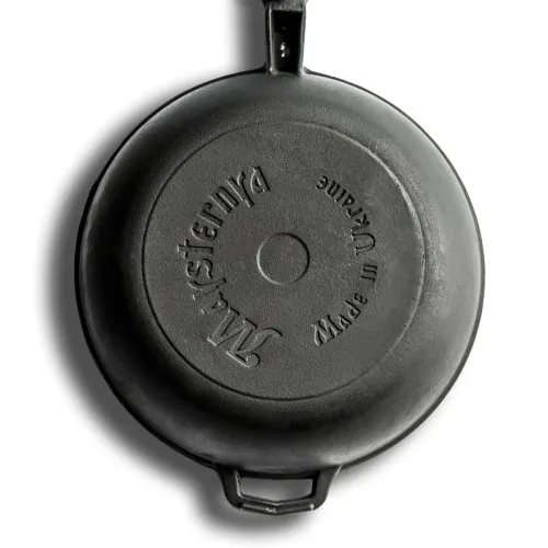 Patelnia żeliwna z pokrywką MAYSTERNYA IRON 28 cm