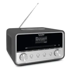 Radioodbiornik TechniSat DigitRadio 586 Radio FM DAB+ Internetowe Bluetooth Antracyt-srebrny