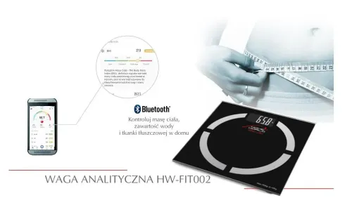 Waga Tech-Med HW-FIT002 z Bluetooth 180kg
