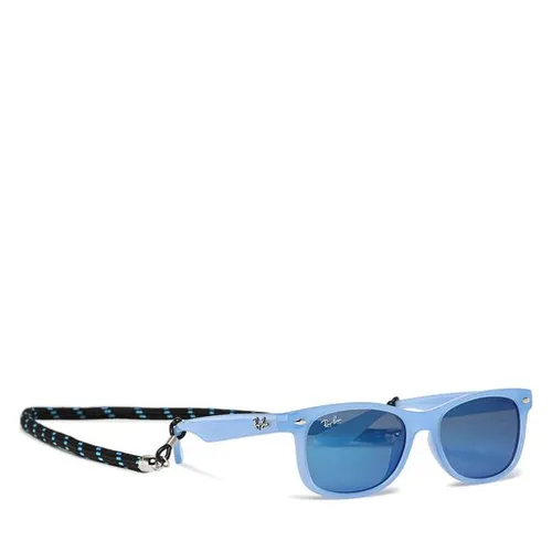 Okulary przeciwsłoneczne dziecięce Ray-Ban 0RJ9052S 714855 Blue - Rozmiar (EU) 47