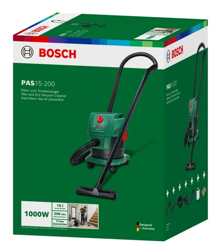 Odkurzacz warsztatowy BOSCH PAS 15-200