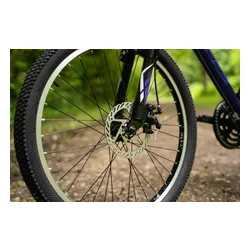 Rower dziecięcy HUFFY Extent 24 cali dla chłopca Fioletowy