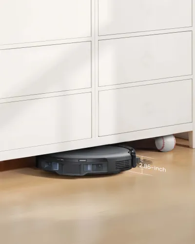 Robot sprzątający eufy C10 Stacja oczyszczająca Tworzenie mapy pomieszczenia 51dB Czarny