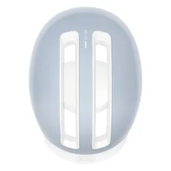 Kask rowerowy ABUS Hud-y Pure Niebiesko-biały Miejski (rozmiar L)