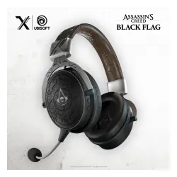 Słuchawki bezprzewodowe z mikrofonem Lexip Assassin's Creed Black Flag Resynced - Tattoo Headset