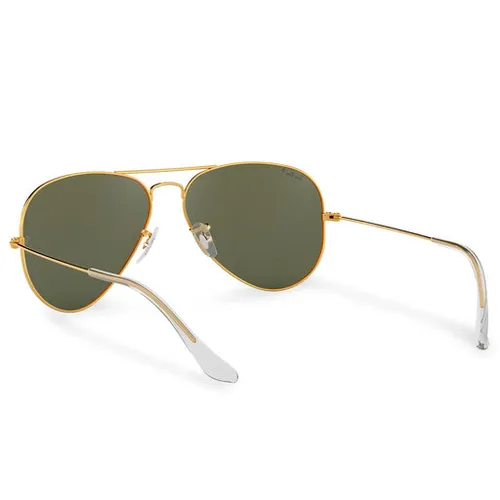 Okulary przeciwsłoneczne Ray-Ban Aviator 0RB3025 Gold/Green - Rozmiar (EU) 58